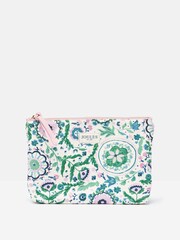 Joules Carrywell Floral Zip Pouch - Image 1 of 4