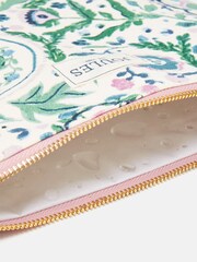 Joules Carrywell Floral Zip Pouch - Image 3 of 4