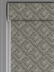 Black Drawn Geo Made to Measure Roller Blind - Image 3 of 6