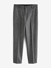 Charcoal Grey Puppytooth Texture Formal Joggers - Image 2 of 4