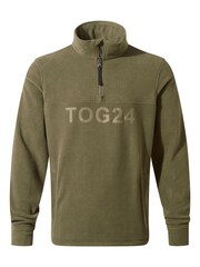Tog 24 Green Drewery Zip Neck Fleece - Image 8 of 8
