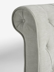 Soft Texture Light Grey Ellington Upholstered Headboard - Image 3 of 5