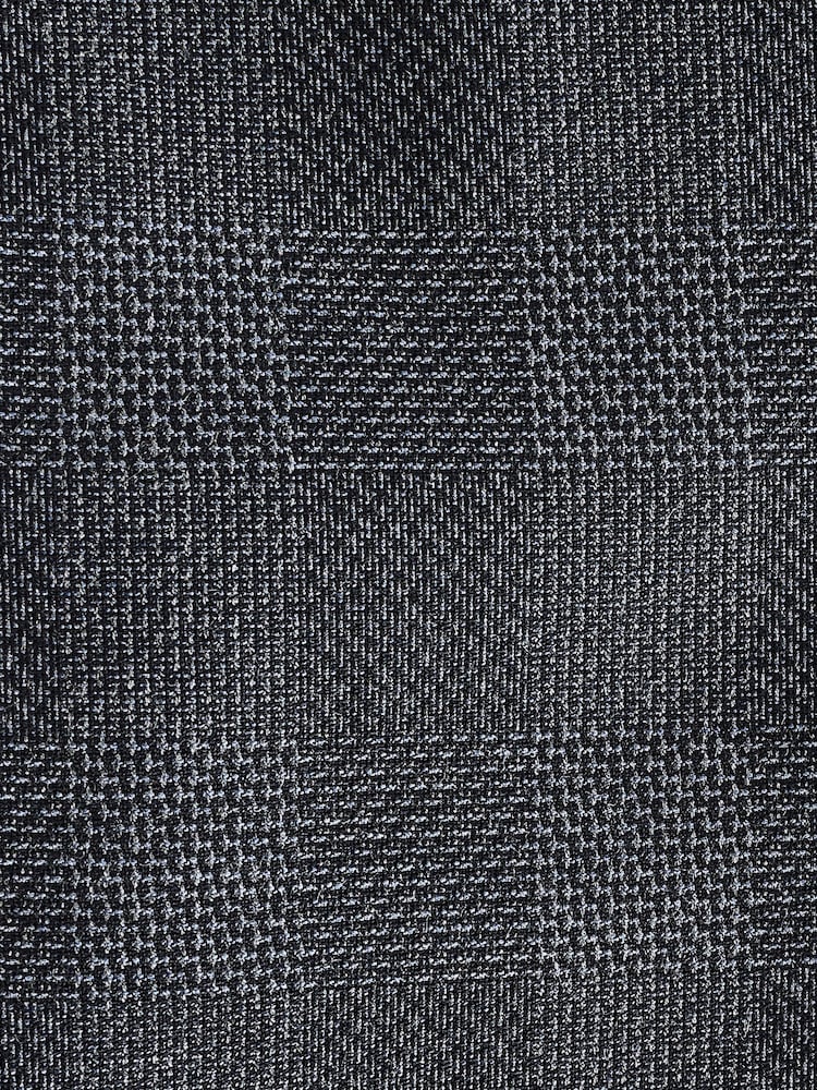 Azul marino - Pantalones de traje ajustados a cuadros - Imagen 9 de 9 Azul marino - Pantalones de traje ajustados a cuadros - Imagen 9 de 9