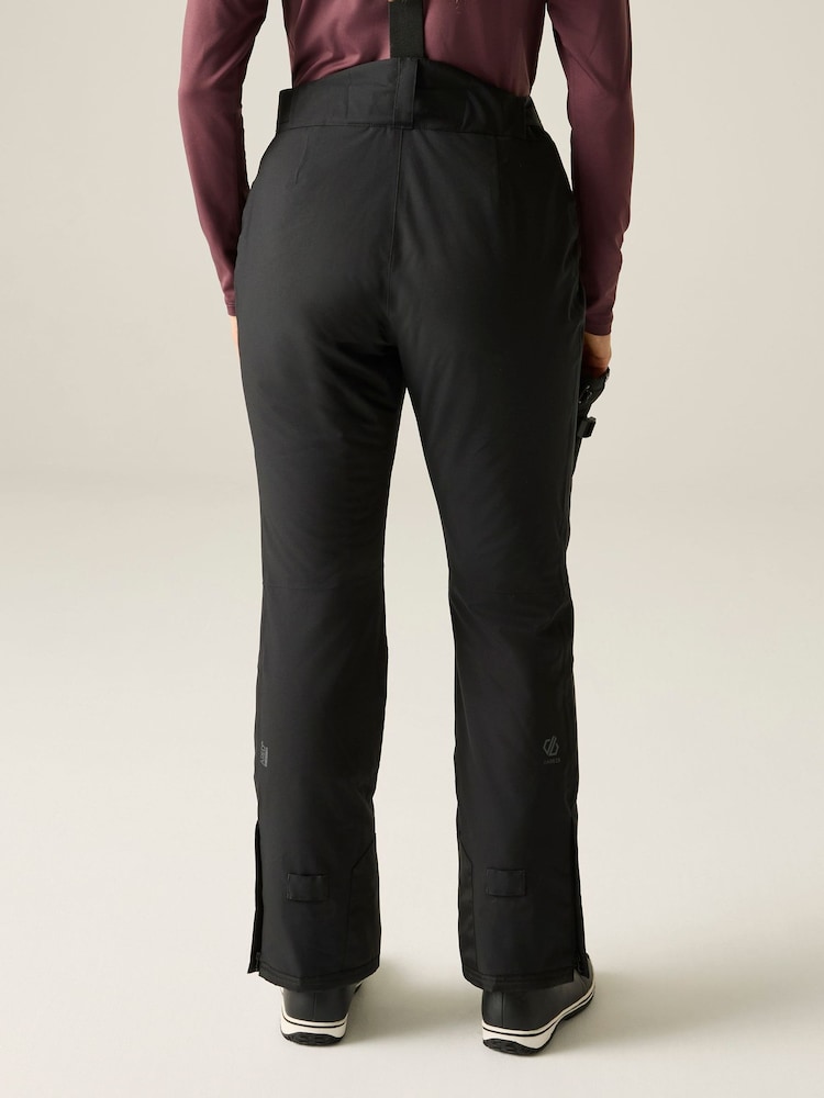 Dare 2b Black Effused Insulated II Salopettes Trousers - Image 2 of 9 Dare 2b Black Effused Insulated II Salopettes Trousers - Image 2 of 9