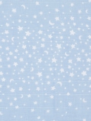 aden + anais Pink Organic Cotton Muslin Snap Bibs 3 Pack - Image 4 of 6