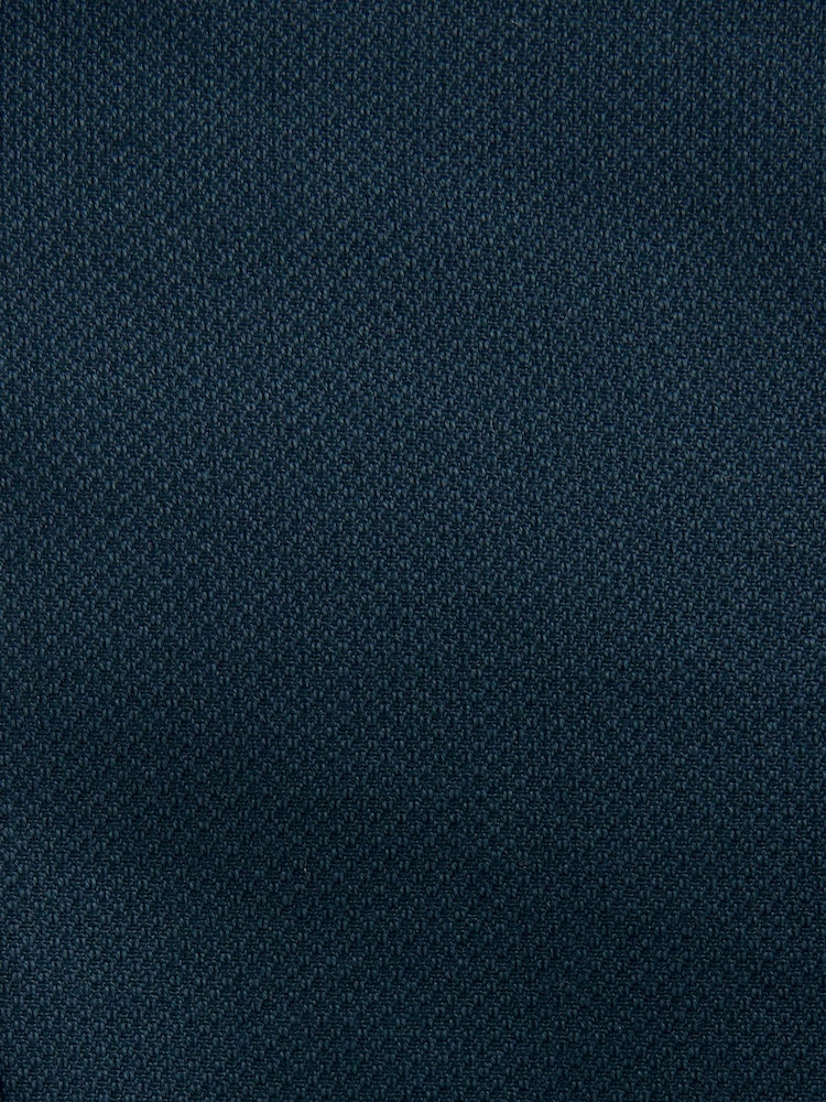 Bleu de sarcelle - Slim Fit (Slim Fit) - Veste de costume texturée - Image 8 of 9