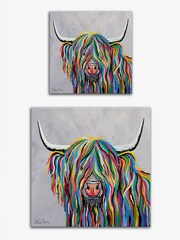 Steven Brown Art Grey Emily McCoo Medium Canvas Print - Image 3 of 4