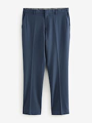 Mid Blue Muscle Fit Muscle FIt Motionflex Stretch Suit Trousers - Image 6 of 10