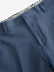 Mid Blue Muscle Fit Muscle FIt Motionflex Stretch Suit Trousers - Image 7 of 10
