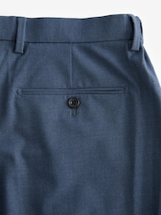 Mid Blue Muscle Fit Muscle FIt Motionflex Stretch Suit Trousers - Image 9 of 10