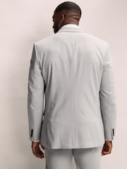 Gris clair - Ajusté aux muscles Motionflex Extensible Costume Veste - Image 2 de 6