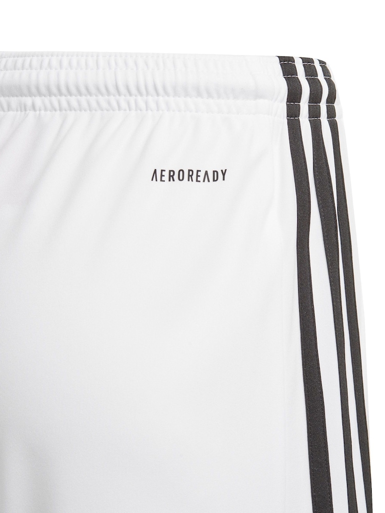 adidas White Squadra 21 Shorts - Image 9 of 9