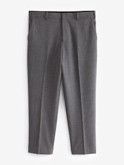 Grey Puppytooth Textured Suit Trousers - Image 5 of 8