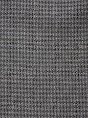 Grey Puppytooth Textured Suit Trousers - Image 7 of 8