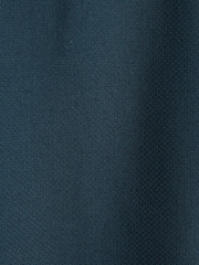 Teal Blue Slim Fit Textured Suit Trousers - Image 4 of 8