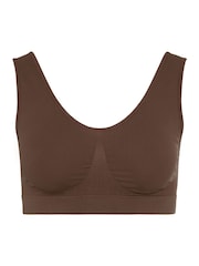 Yours Curve Black Padded Seamfree Bras 2 Pack - Image 3 of 5