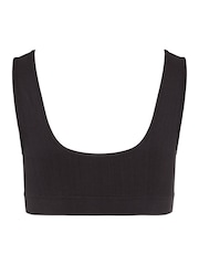 Yours Curve Black Padded Seamfree Bras 2 Pack - Image 4 of 5