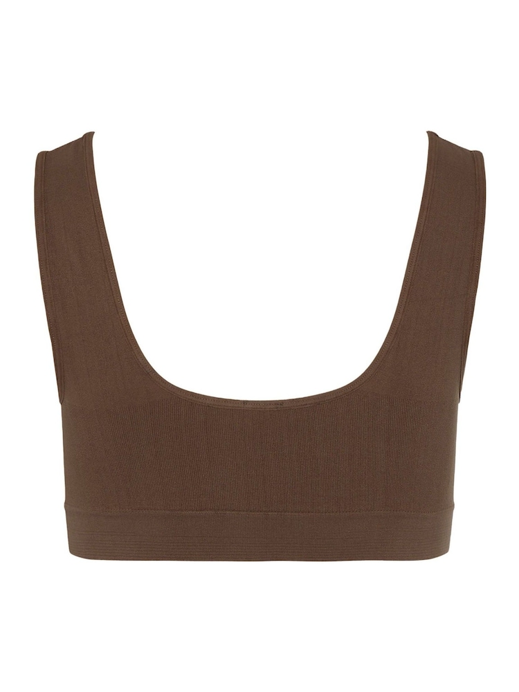 Yours Curve Black Padded Seamfree Bras 2 Pack - Image 5 of 5 Yours Curve Black Padded Seamfree Bras 2 Pack - Image 5 of 5