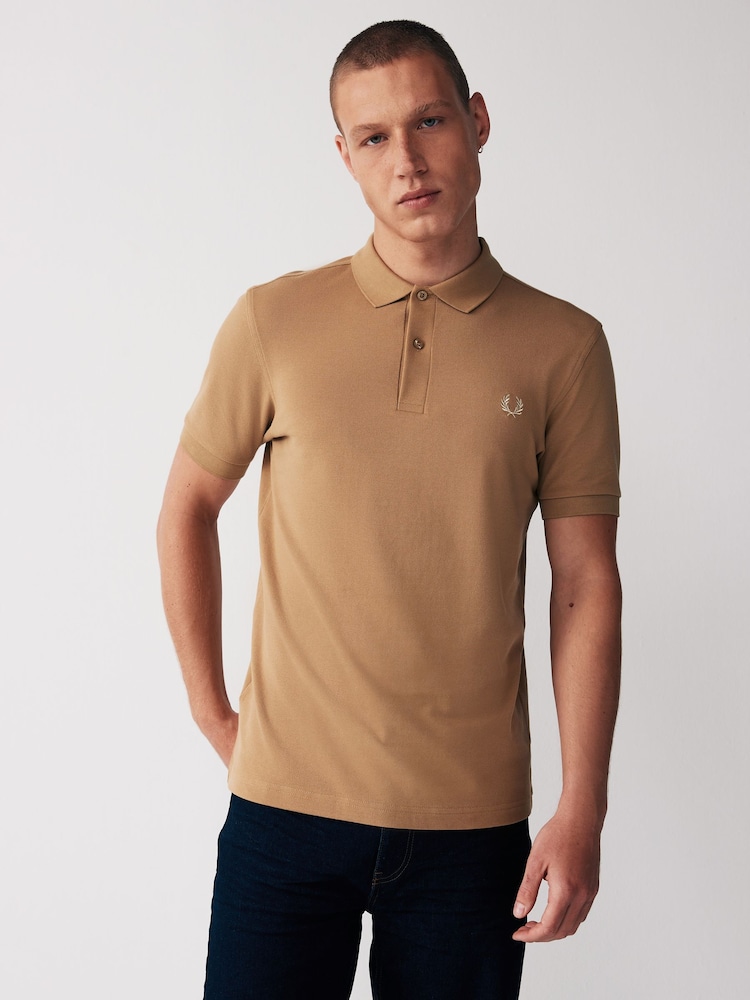 Fred Perry Plain Polo Shirt - Image 1 of 4