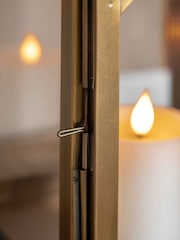 Gallery Home Gold Remi Metal Lantern Small - Image 3 of 4