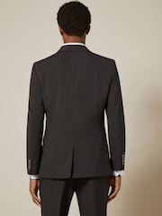 Brown Slim Fit Motionflex Stretch Suit Jacket - Image 3 of 9