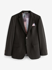 Brown Slim Fit Motionflex Stretch Suit Jacket - Image 5 of 9