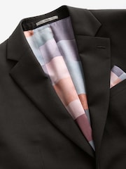 Brown Slim Fit Motionflex Stretch Suit Jacket - Image 6 of 9