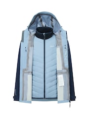 Regatta Blue Sacramento 3 in 1 Coat - Image 7 of 11