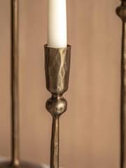 Gallery Home Set of 3 Gold Rory Metal Candle Stick Holders - Image 2 of 4
