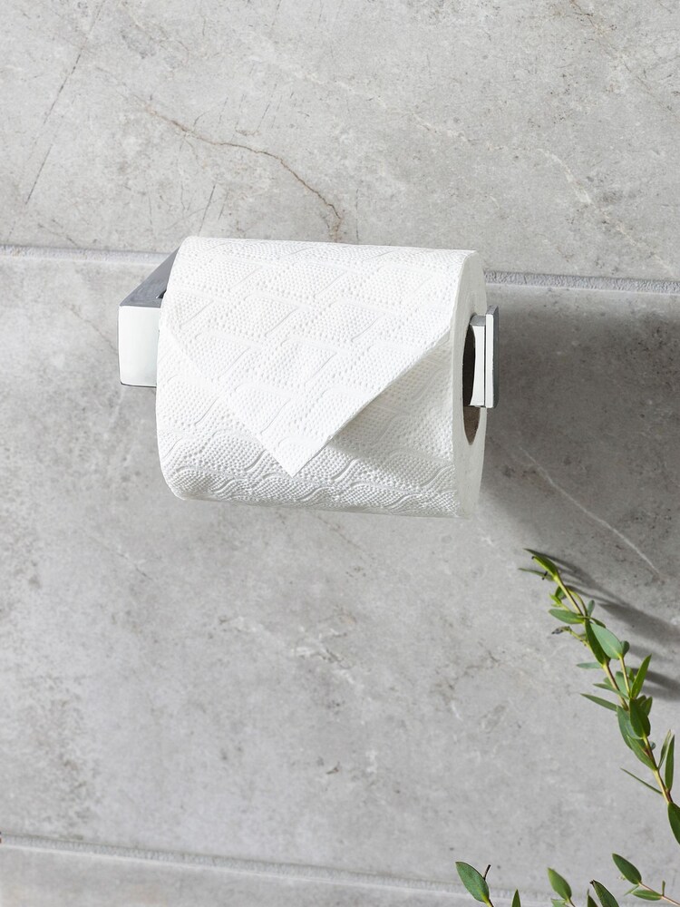 Chrome Moderna Wall Mount Toilet Roll Holder - Image 1 of 4