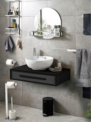 Chrome Moderna Wall Mount Toilet Roll Holder - Image 3 of 4