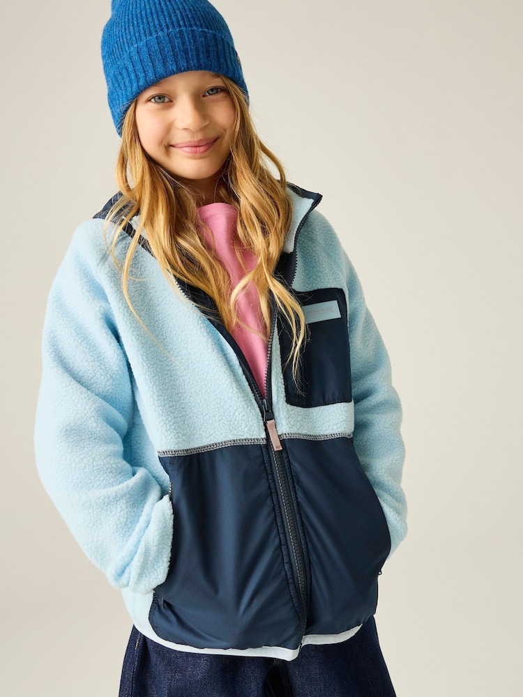 Regatta Blue Munro Hybrid Jacket Fleece - Image 1 of 10 Regatta Blue Munro Hybrid Jacket Fleece - Image 1 of 10