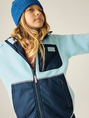 Regatta Blue Munro Hybrid Jacket Fleece - Image 5 of 10