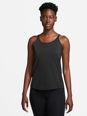 Nike Black One Classic Dri-FIT Strappy Tank Top - Image 1 of 12