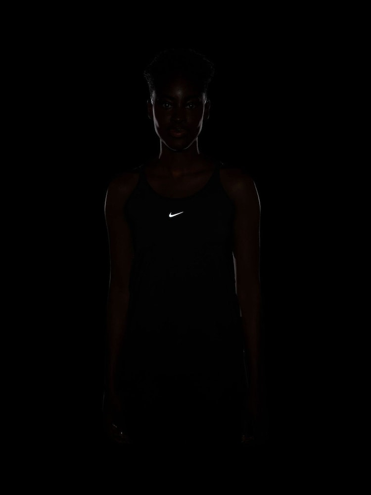 Nike Black One Classic Dri-FIT Strappy Tank Top - Image 11 of 12