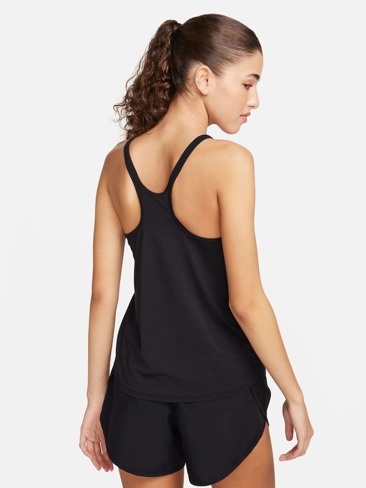 Nike Black One Classic Dri-FIT Strappy Tank Top - Image 6 of 12