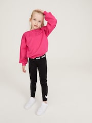 Nike Black Little Kids Performance Leggings - Image 1 of 6