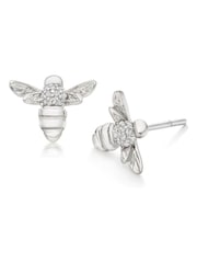 Beaverbrooks Cubic Zirconia Bee Earrings - Image 1 of 4