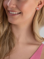 Beaverbrooks Cubic Zirconia Bee Earrings - Image 3 of 4