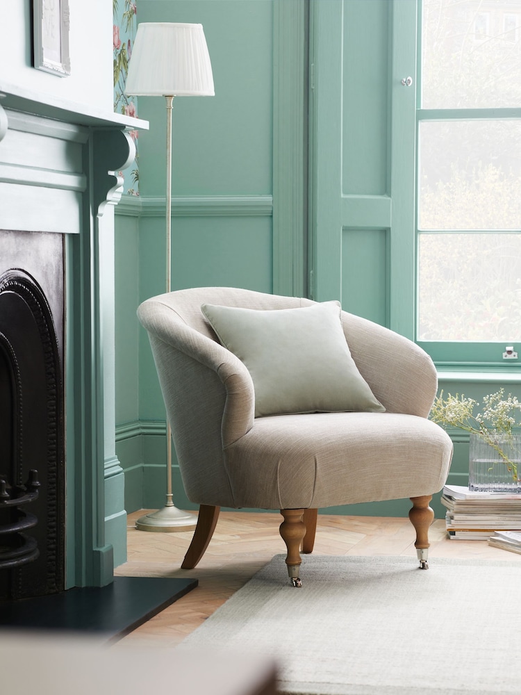 Sage Green Soft Velour Cushion - Image 2 of 7