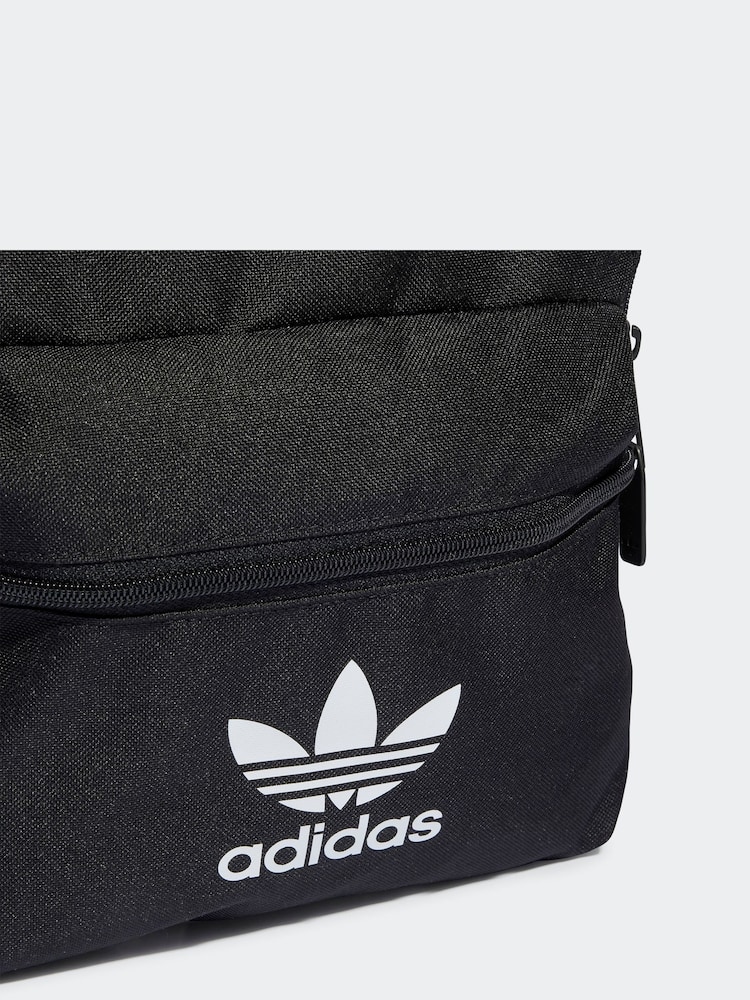 adidas Originals Black Small Adicolor Classic Backpack - Image 8 of 8