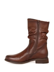 بني - Gabor Hodie Mid Calf Boots - صورة 2 من 5