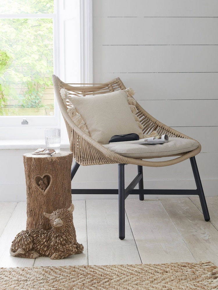 Natural Hamish The Highland Cow Side Table - Image 1 of 5