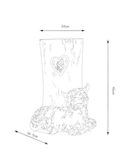 Natural Hamish The Highland Cow Side Table - Image 4 of 5