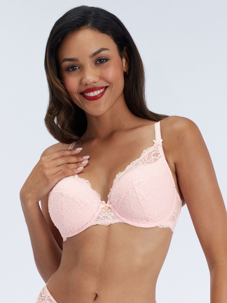 Rosa - Boux Avenue Amber Blonde Dyp Utringet BH - Bilde 1 av 5
