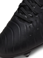 Nike Black Tiempo Legend 10 Academy Soft Ground Football Boots - Image 10 of 11