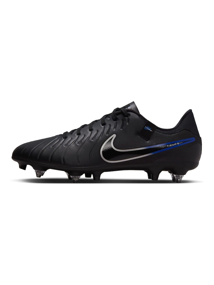 Nike Black Tiempo Legend 10 Academy Soft Ground Football Boots - Image 2 of 11