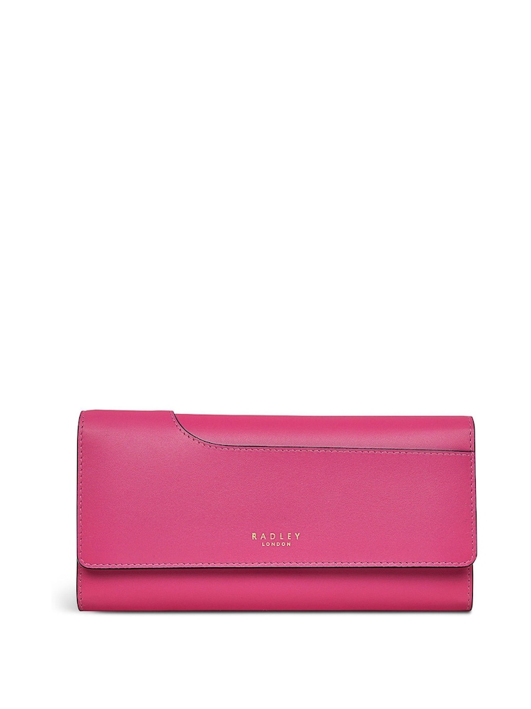 Radley London Large Pink Pockets 2.0 Flapover Matinee Purse - Image 1 of 4