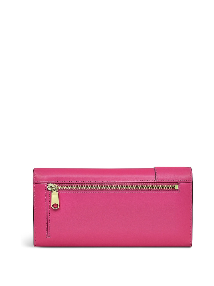 Radley London Large Pink Pockets 2.0 Flapover Matinee Purse - Image 2 of 4