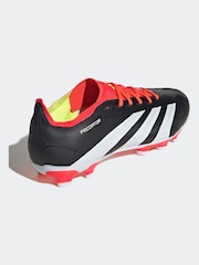 adidas Red Black Predator 24 League Low Multi Ground Boots - Image 2 of 7